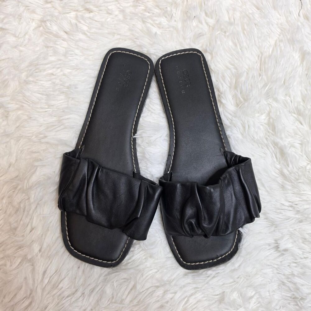 Asos Women's Black Slides